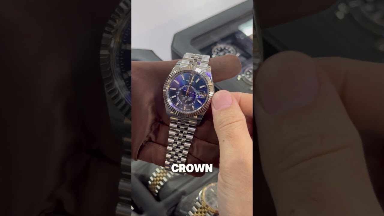Setting a Rolex Sky-Dweller‼️