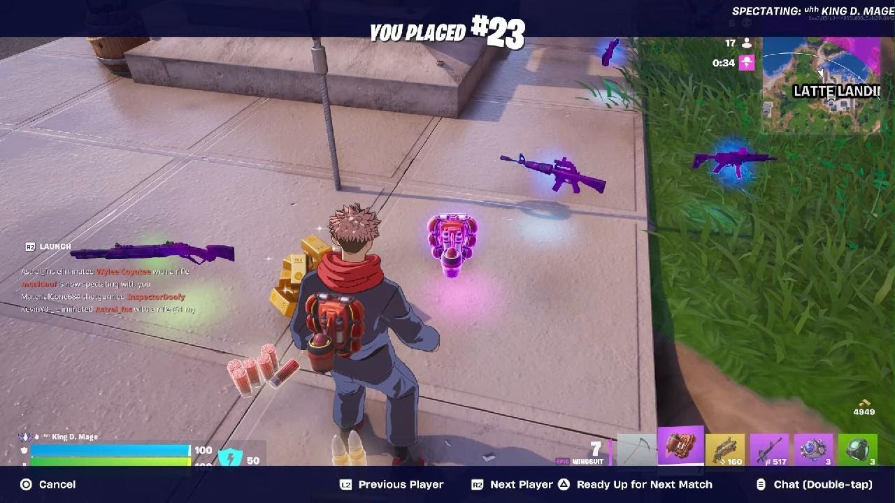 High elimination Solo Zero Build (Fortnite C7S1)