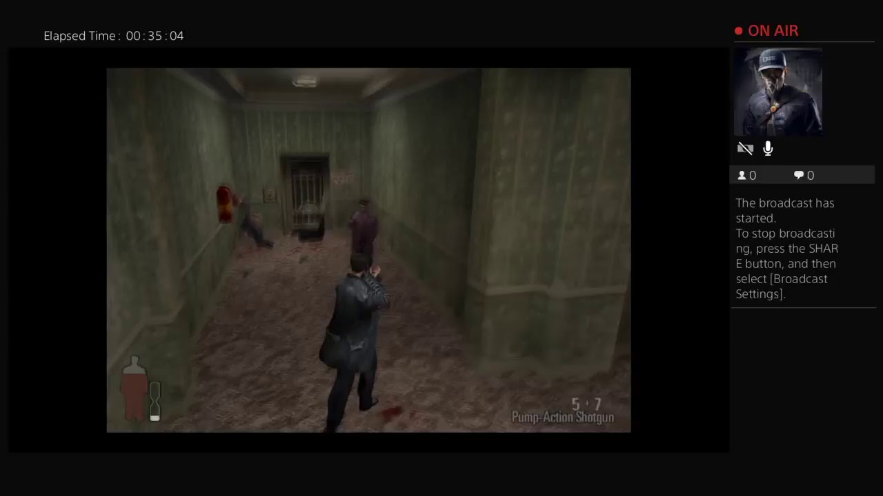 Max Payne playthrough part 2 with typical Teowawki killing bad guys