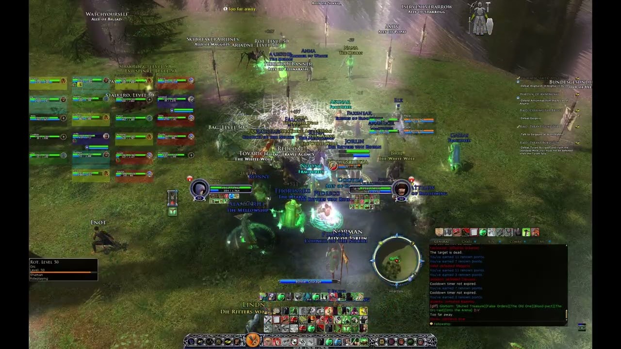100+ player Ettenmoors fights
