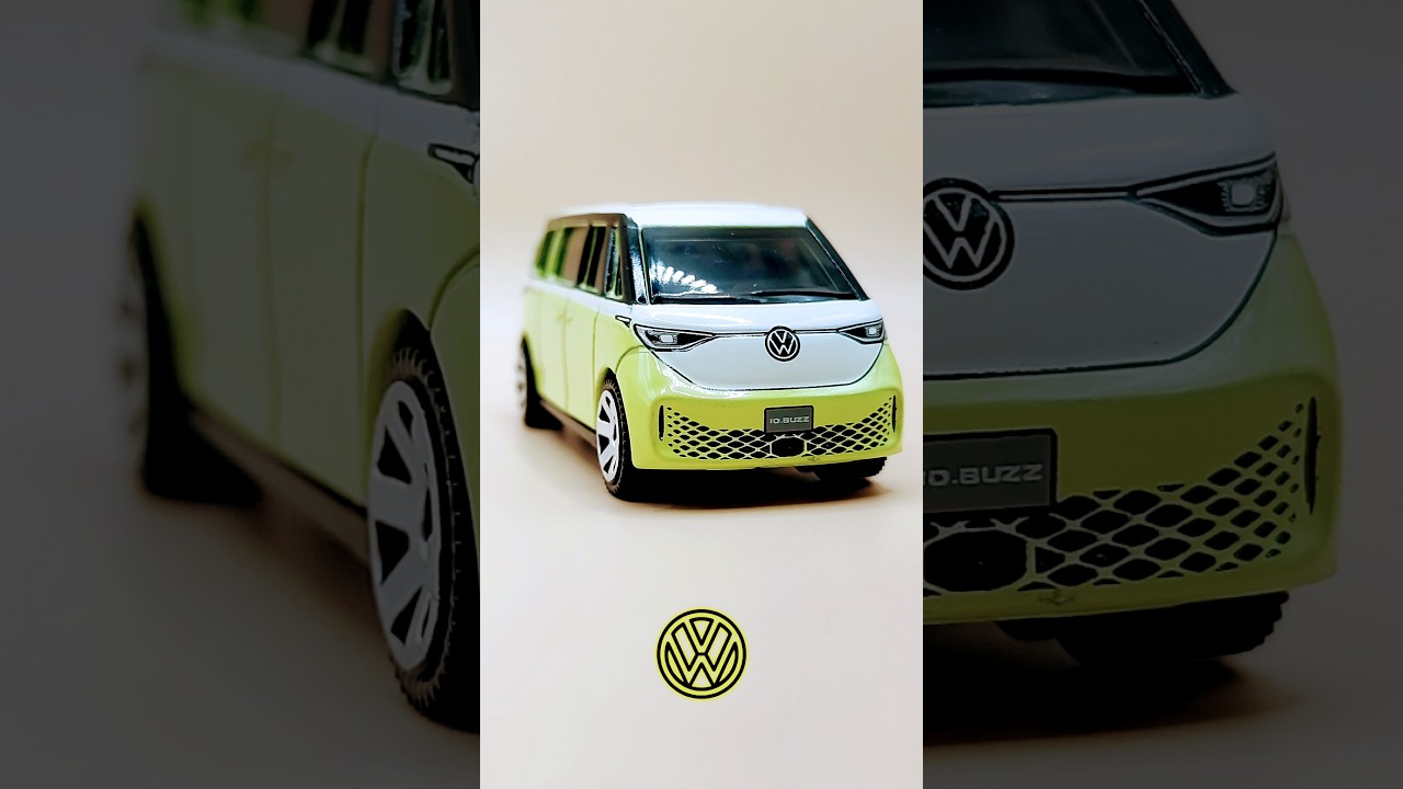 Matchbox Moving Parts 2024 VW ID Buzz Showcase #matchboxmovingparts #vw #164cars #evcars #vwidbuzz
