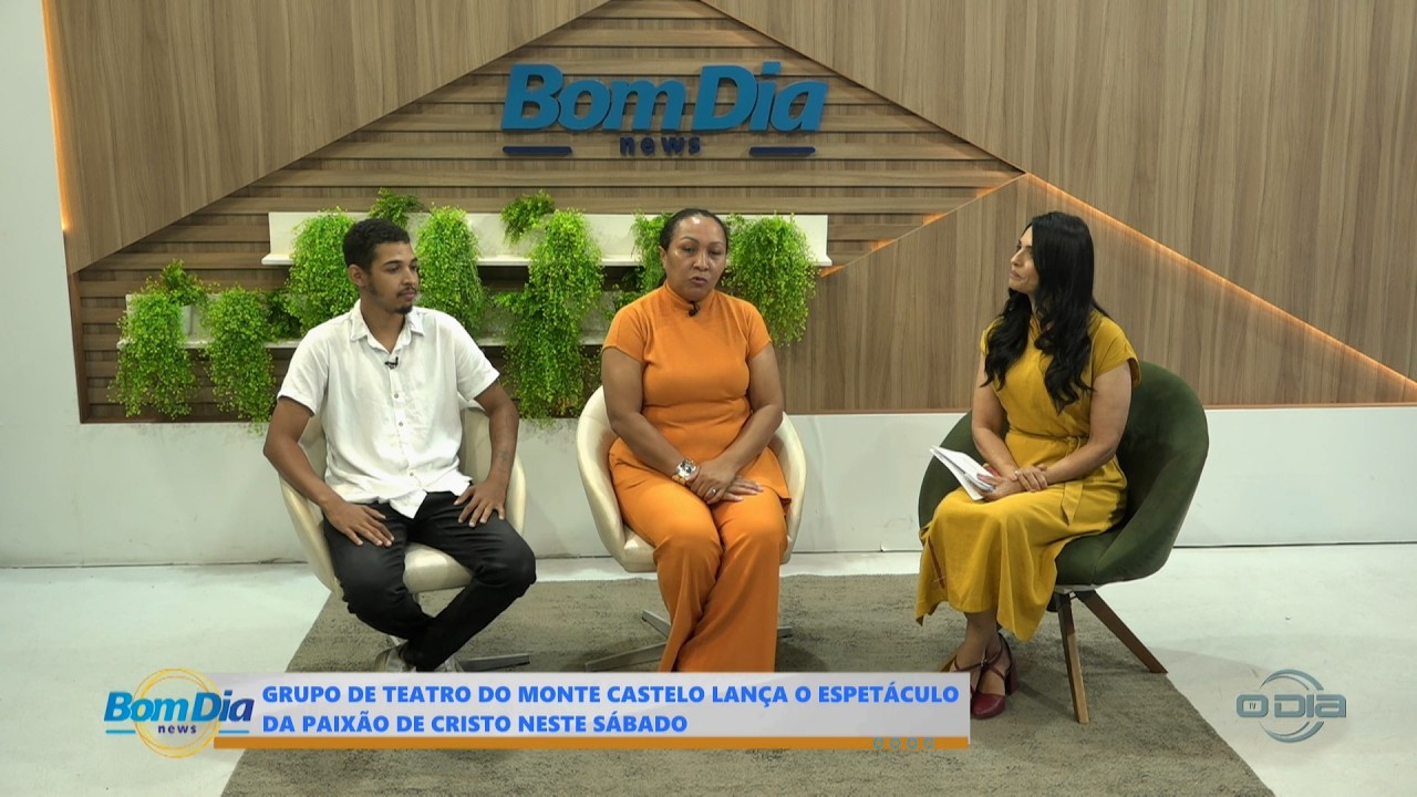 Grupo de teatro do monte castelo lança o espetáculo da paixõ de cristo nesse sábado 13 03 2026