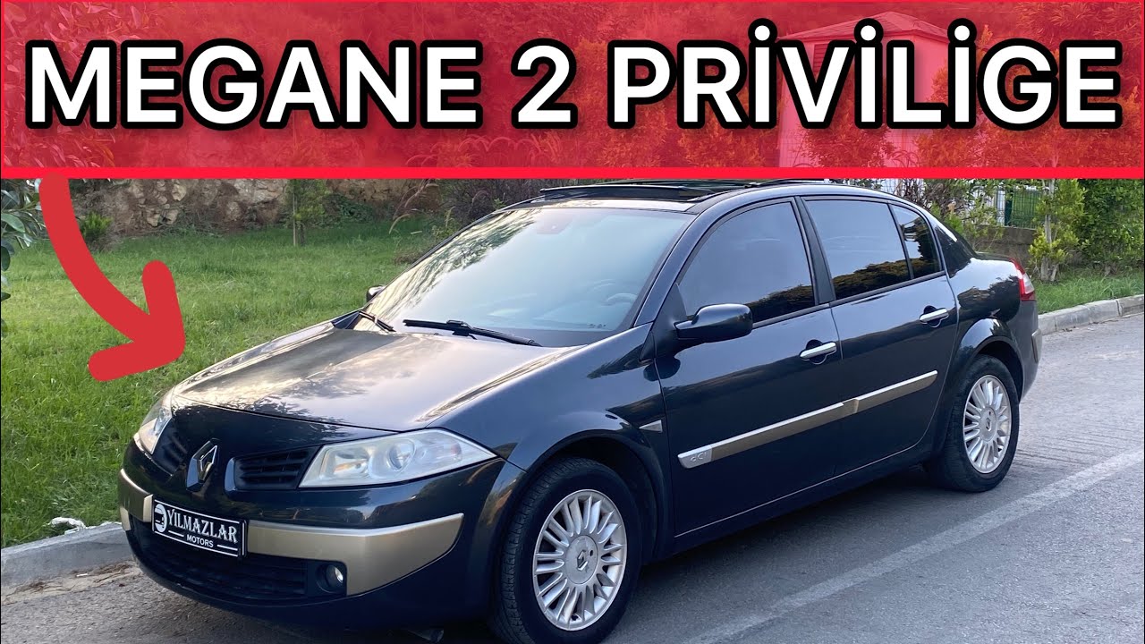 95.000 TL Renault MEGANE 2 PRİVİLEGE İNCELEME