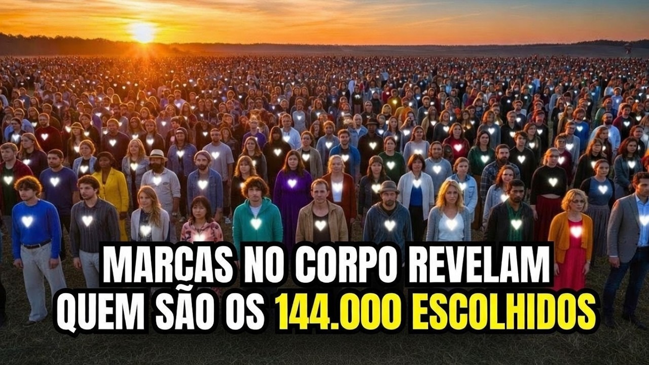 OS 144.000 ESCOLHIDOS SELADOS POR DEUS CARREGAM ESTAS 9 MARCAS NO CORPO