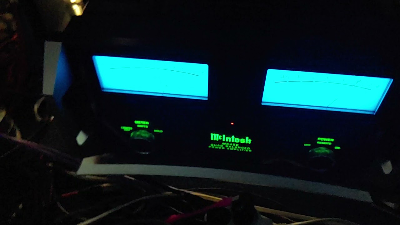 mcintosh mc452 파워앰프 출력 레벨 테스트