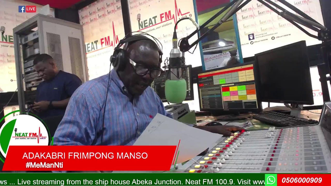 #MeManNti with ADAKABRI FRIMPONG MANSO on NEAT 100.9 FM    16/03/2026