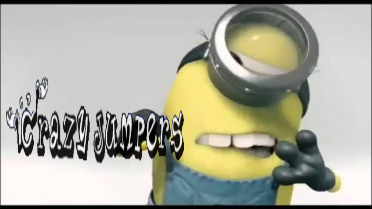 crazy jumper minion clean the glass
