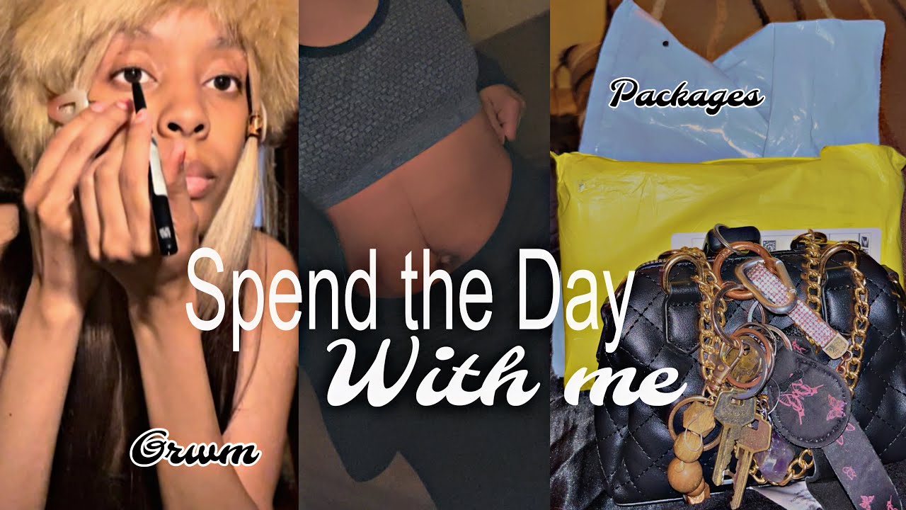 Vlog: Spend the Day with Me ! Working out , Opening Packages , & More ! 