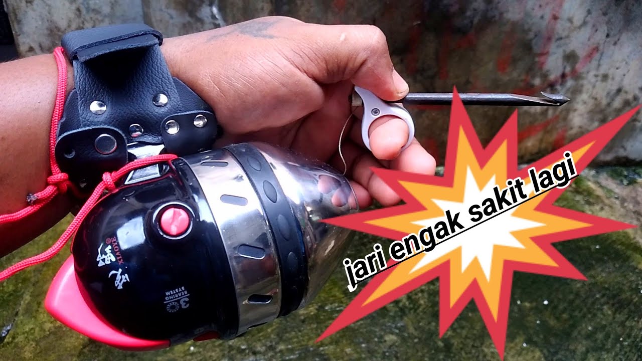 simpel penahan sujen ketapel ikan