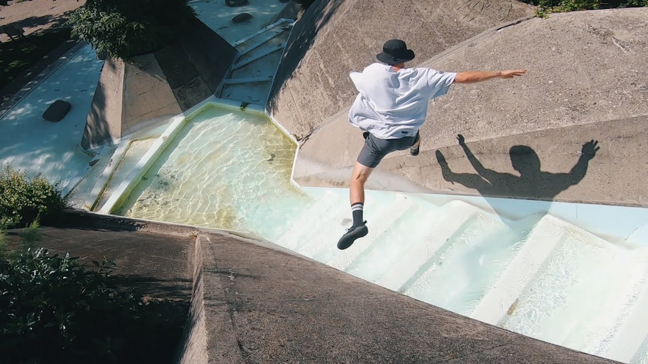 Don't get wet! Parkour Water Challenge 🇨🇭