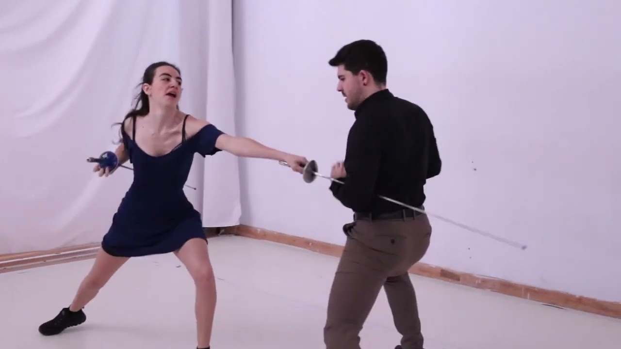 Esgrima Escénica: Lucía y Urko (Florete)