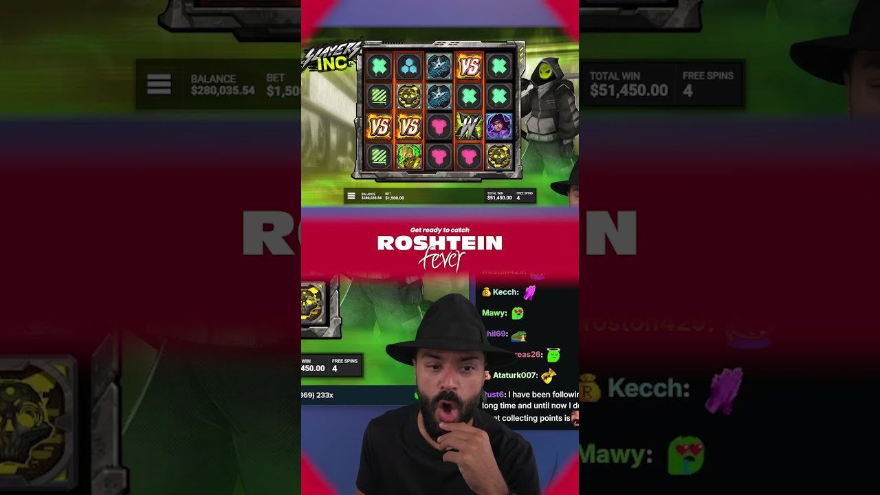 🔥 EPIC Slayers Inc WIN by ROSHTEIN ⚔️ #jackpot #roshtein #bigwin #slot