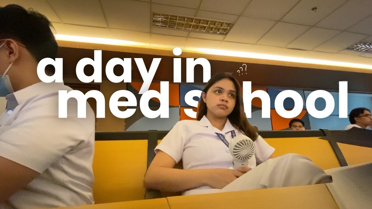 Day in the life of a 2nd year med student ☀️👩🏻‍⚕️ (Philippines)