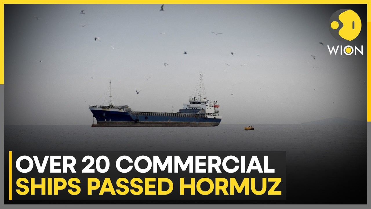 US-Iran War: US Claims Hormuz Blockade in Place, Data Shows Vessels Still Moving | WION