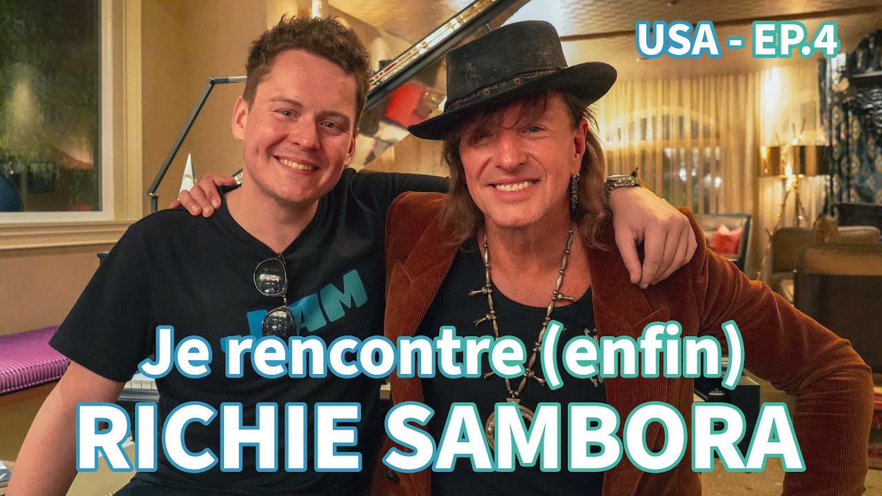 Je vends une guitare à Richie Sambora de Bon Jovi (on va chez lui!) VLOG USA #4