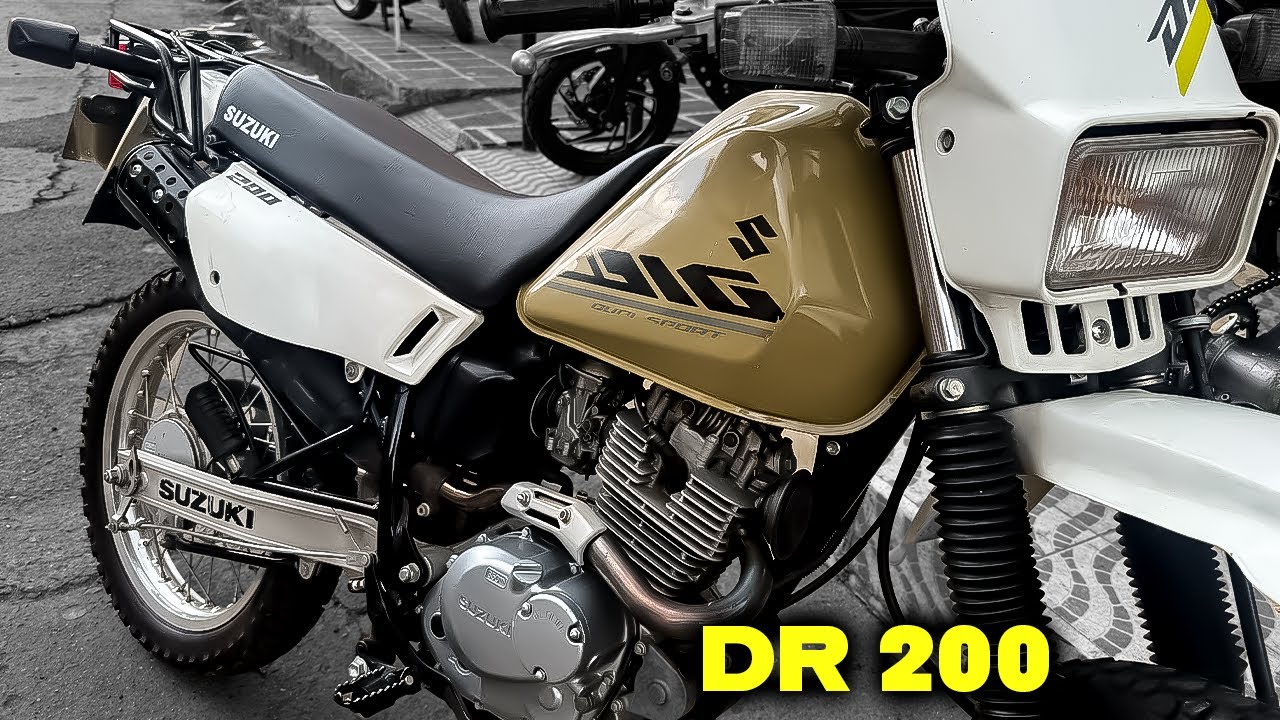 La legendaria SUZUKI DR200 Ya no las hacen Igual?