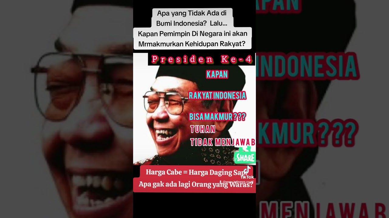 Tokoh Nasional Pluralisme Gusdur #intinews #intinews_co_id #TokohPluralisme
