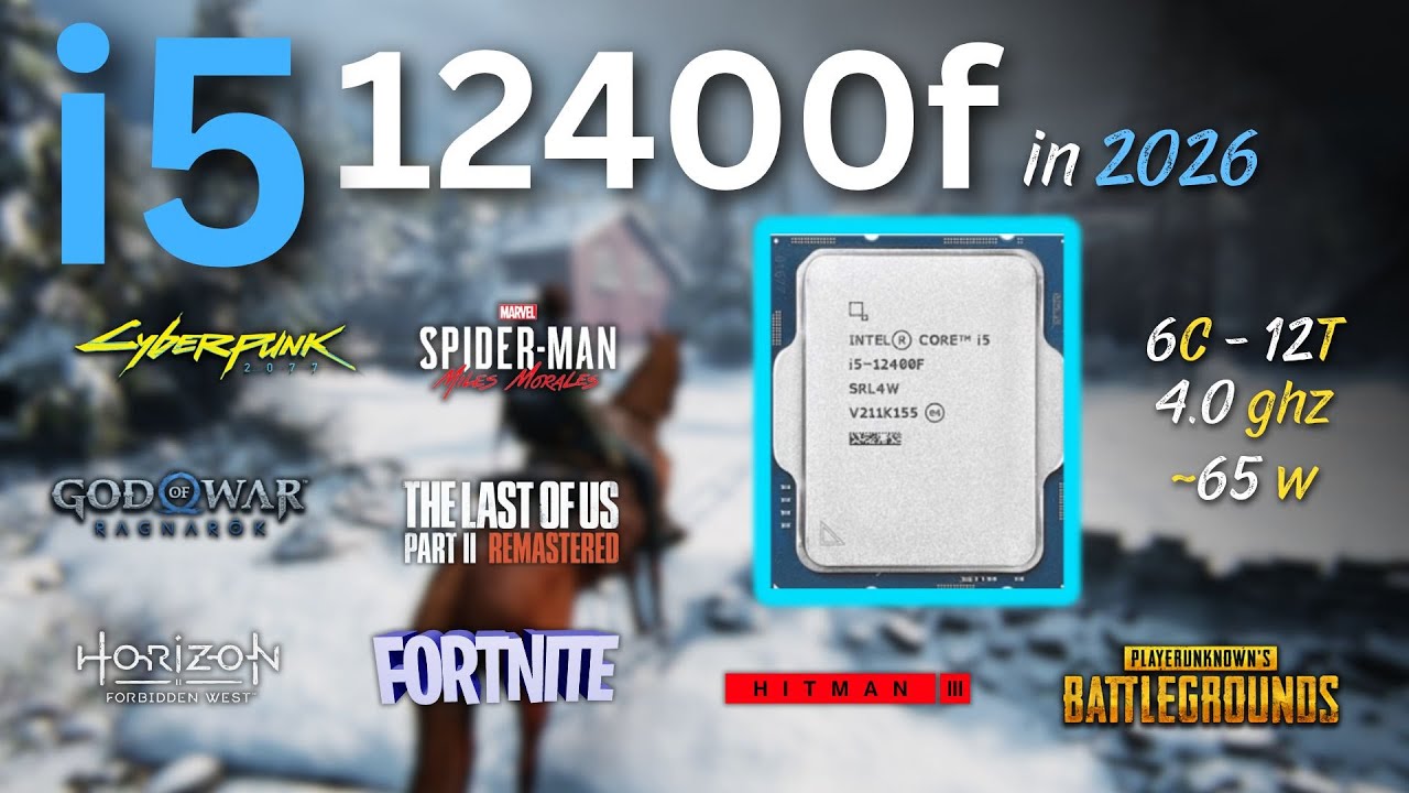 i5 12400f Tested in Latest Games | 1080p