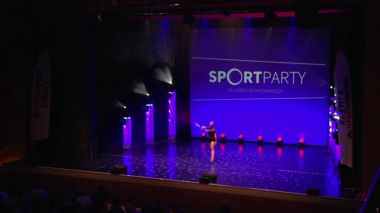 MMC Twirlingsport Auftritt Sportparty 2019 Teil 1