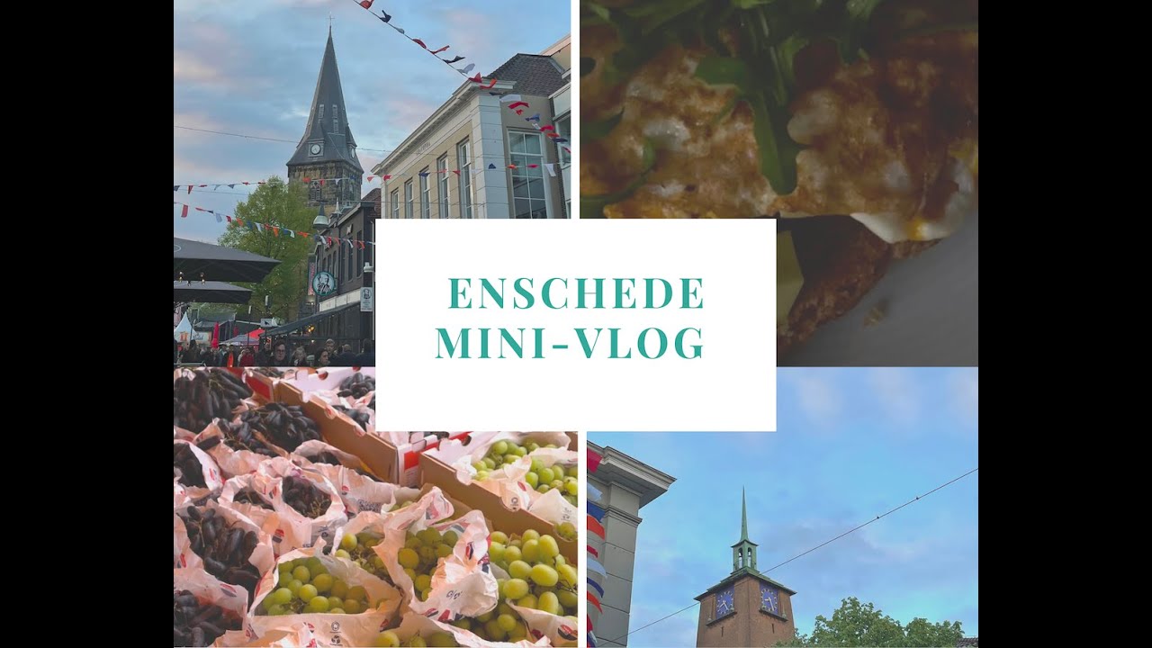 enschede diaries | saturday market and walk