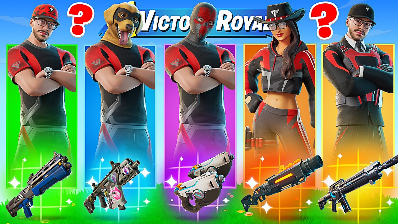 Испытание *СЛУЧАЙНОГО* ICON BOSS TYPICAL GAMER в Fortnite!