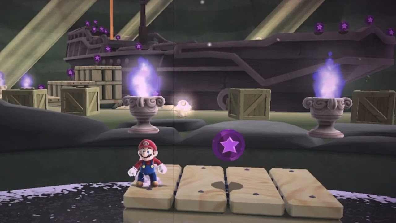 Super Mario Galaxy - Deep dark galaxy {Slowed}