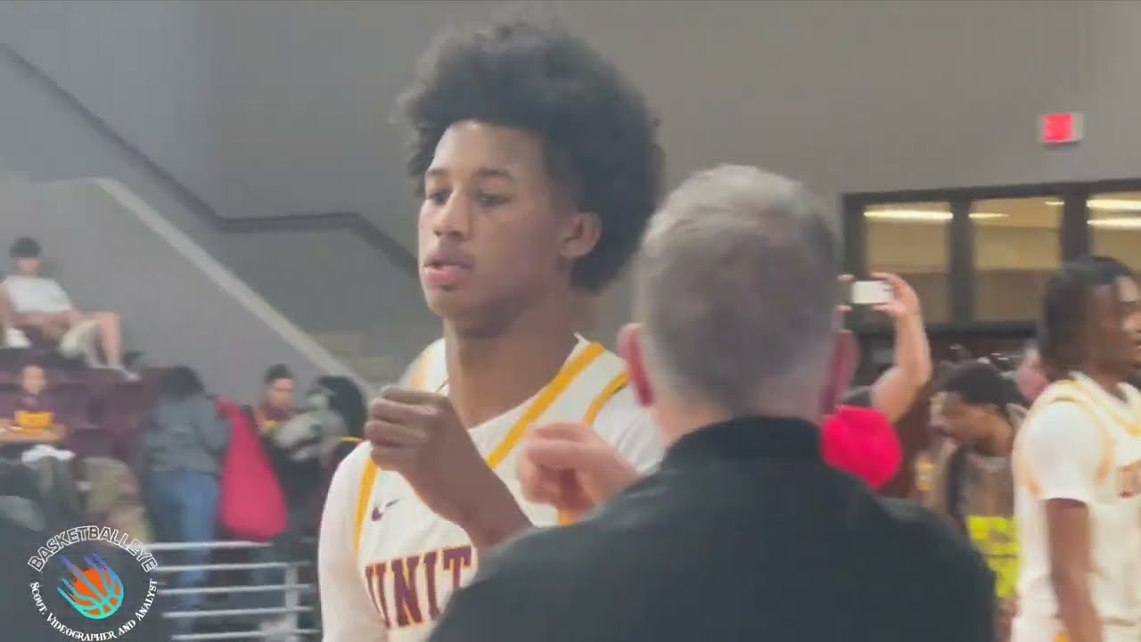 WESLEY YATES GOES CRAZY ! TX 6A Reg 3 Semi Final: Beaumont United vs Katy Jordan