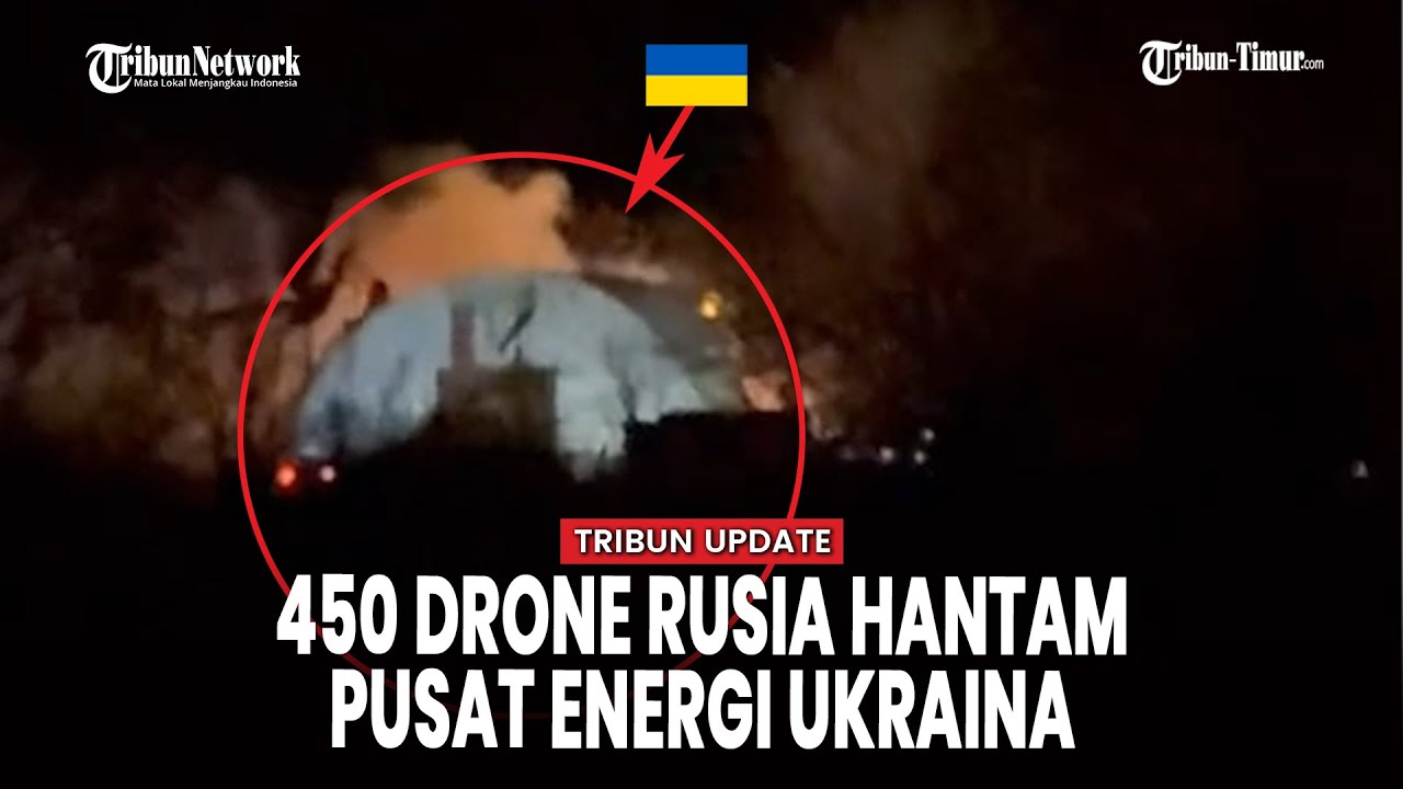 “Geran” Tanpa Henti! Rusia Klaim Gelombang Drone dan Rudal Guncang Infrastruktur Ukraina