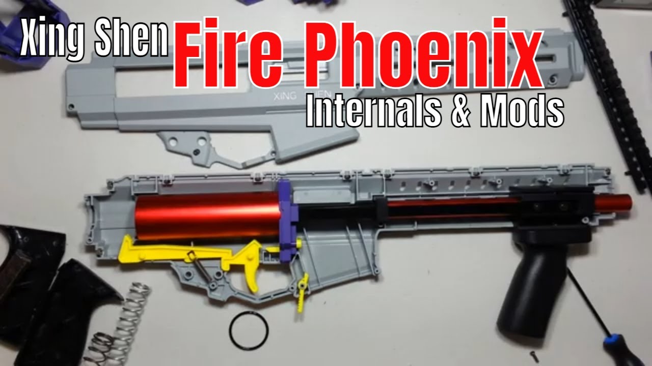 Xing Shen Fire Phoenix Blaster Internals & Mods