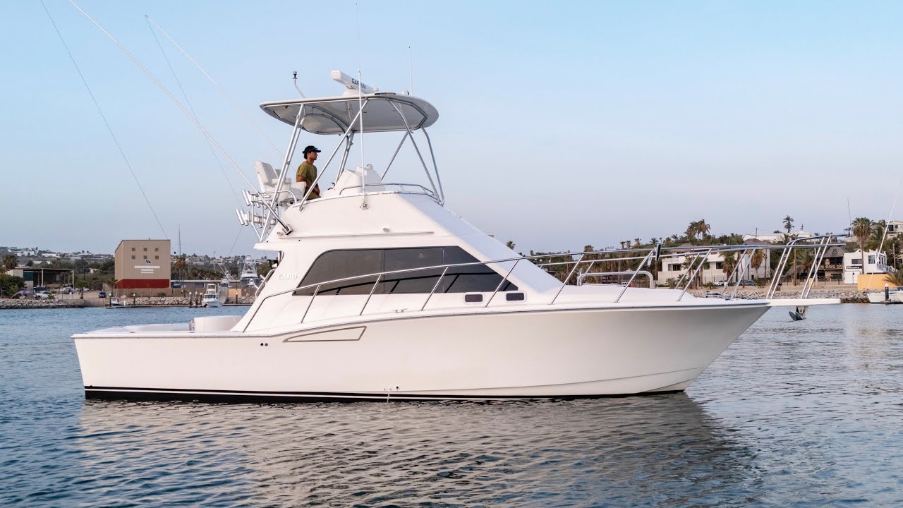 Sold - 2002 Cabo 35 Flybridge Walkthrough