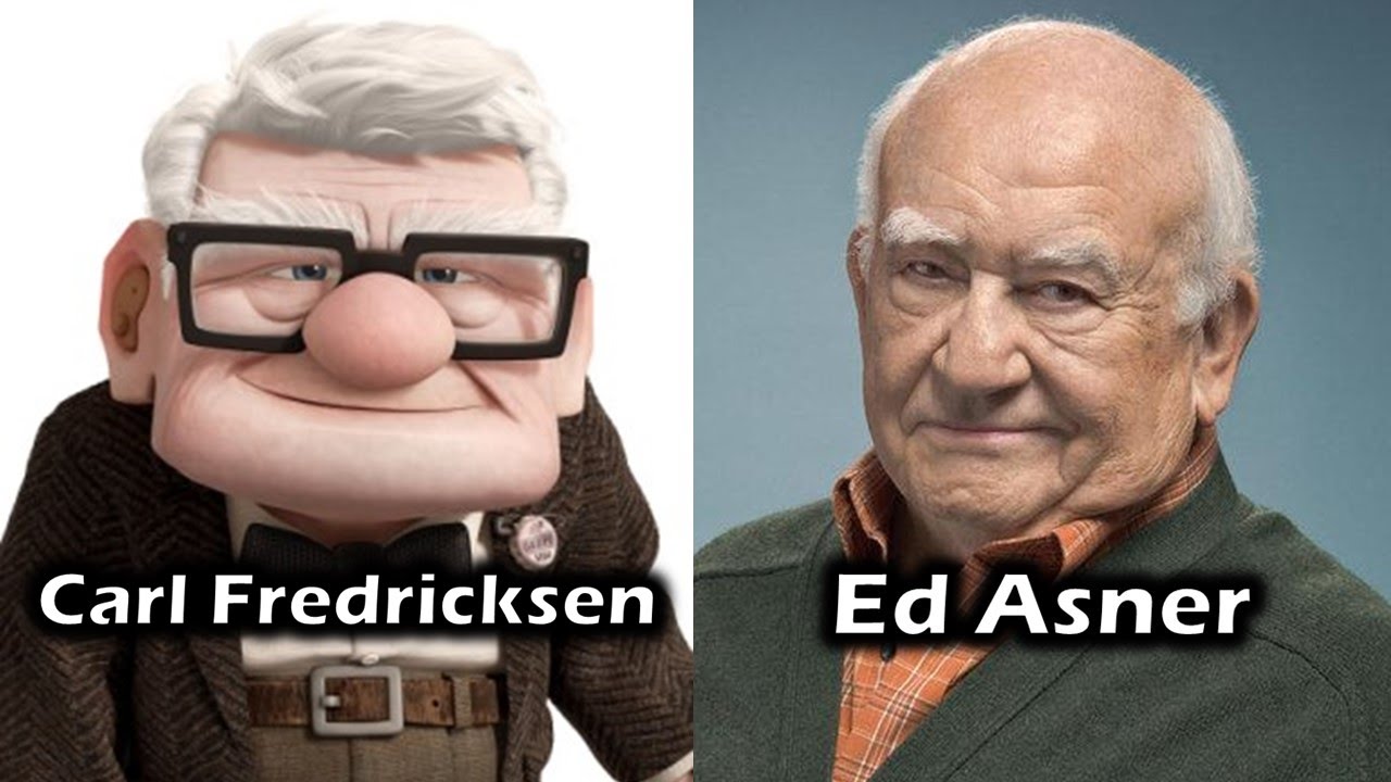 Characters and Voice Actors - Up