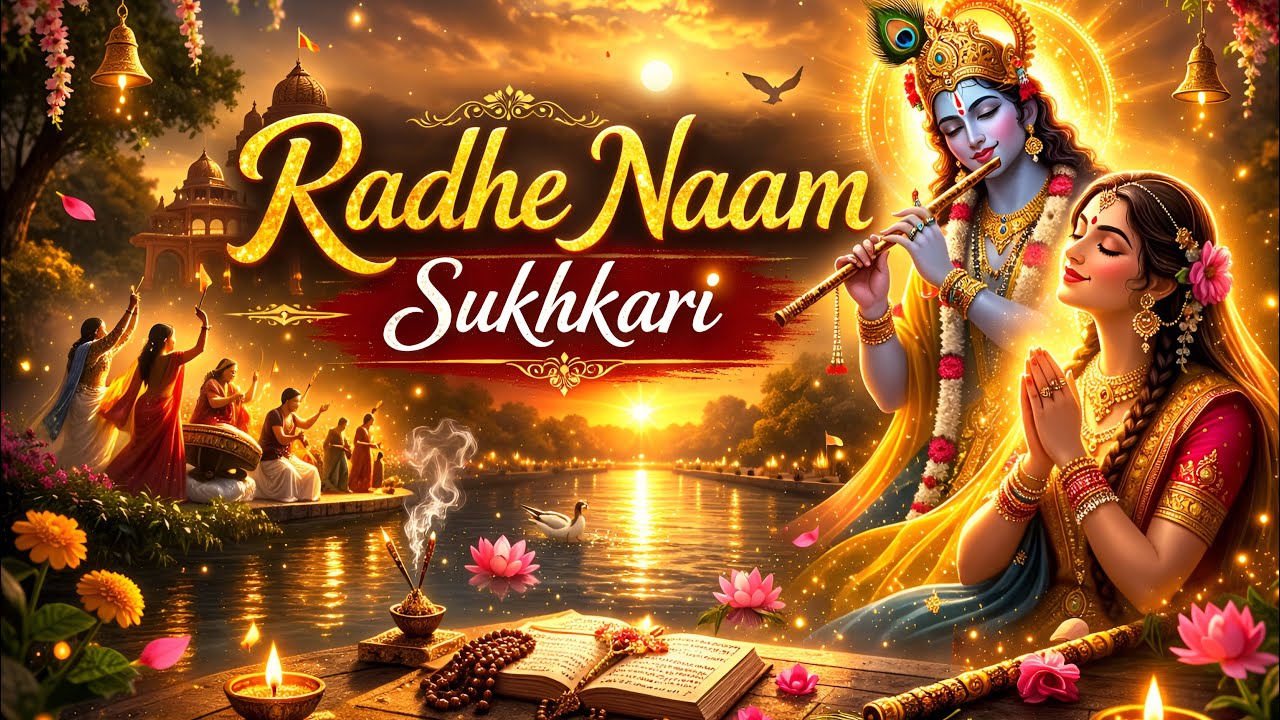 Radhe Naam Sukhkari | Radha naam jaap feel Bhakti 