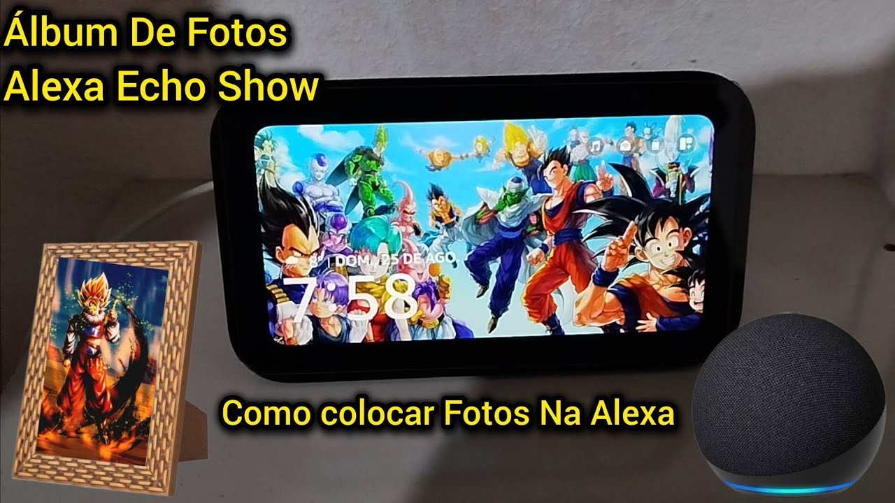 Colocando Fotos Na Alexa Echo Show 5 !!! Tutorial