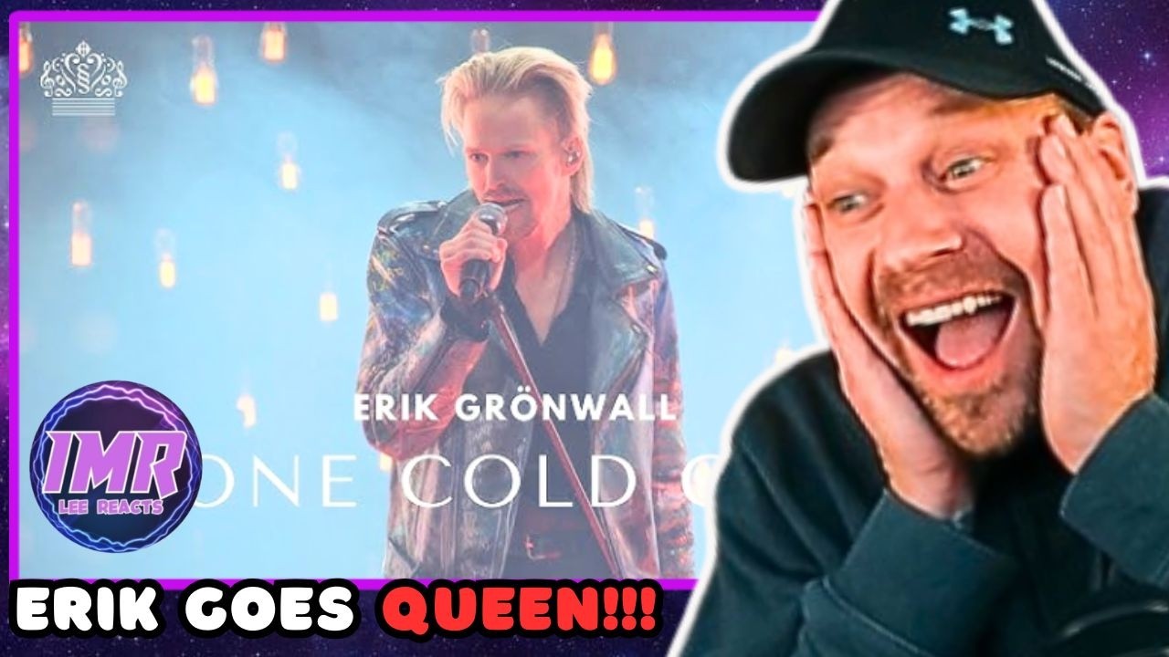 ERIK GRONWALL Stone Cold Crazy - First Time Hearing Queen Cover