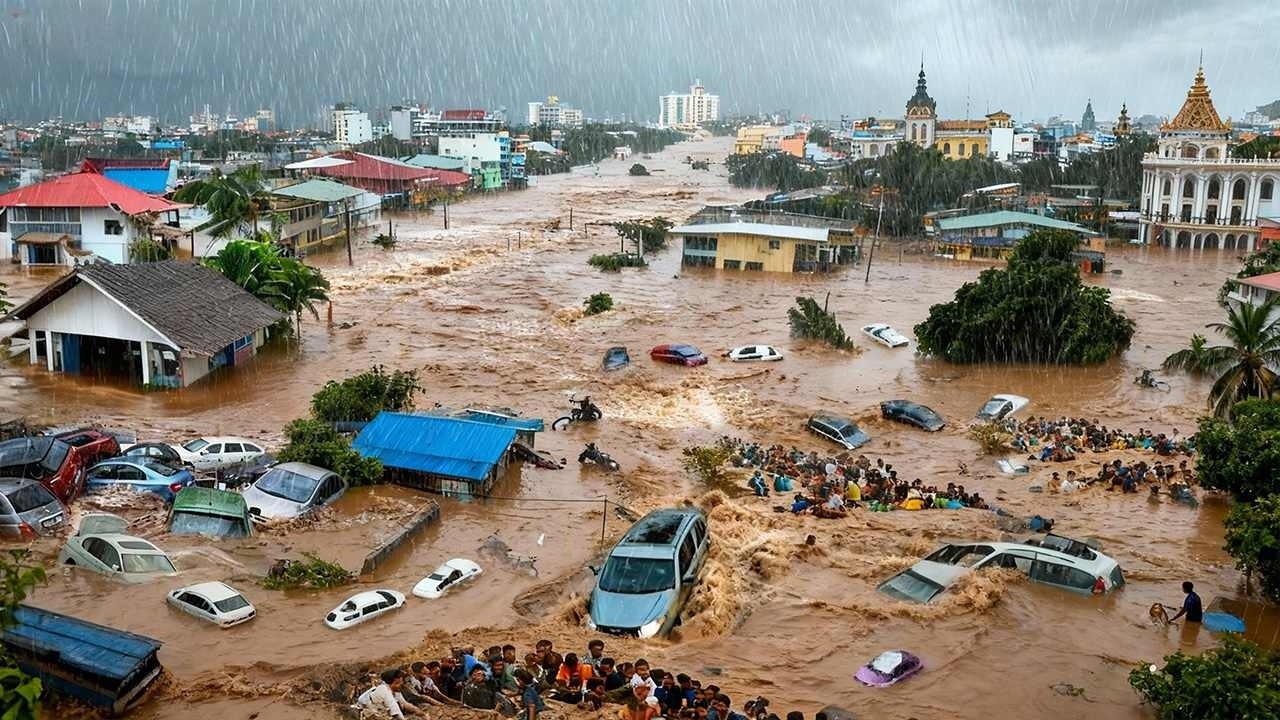 ZNOWU CHAOS w Mozambiku &mdash; całe wioski ZNISZCZONE przez powodzie i osuwiska!