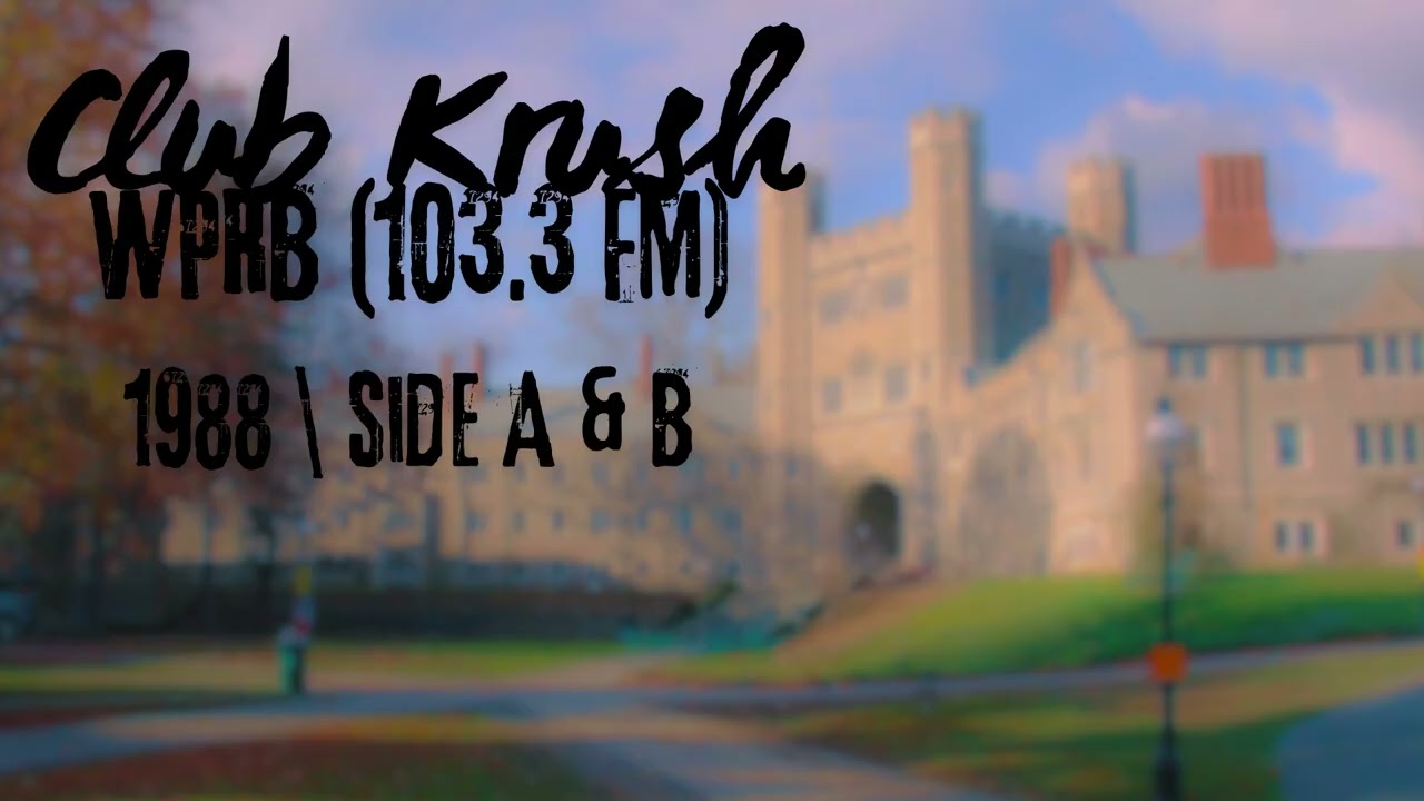 Radio WPRB 103.3 (NJ) HIP HOP, Princeton, 1988