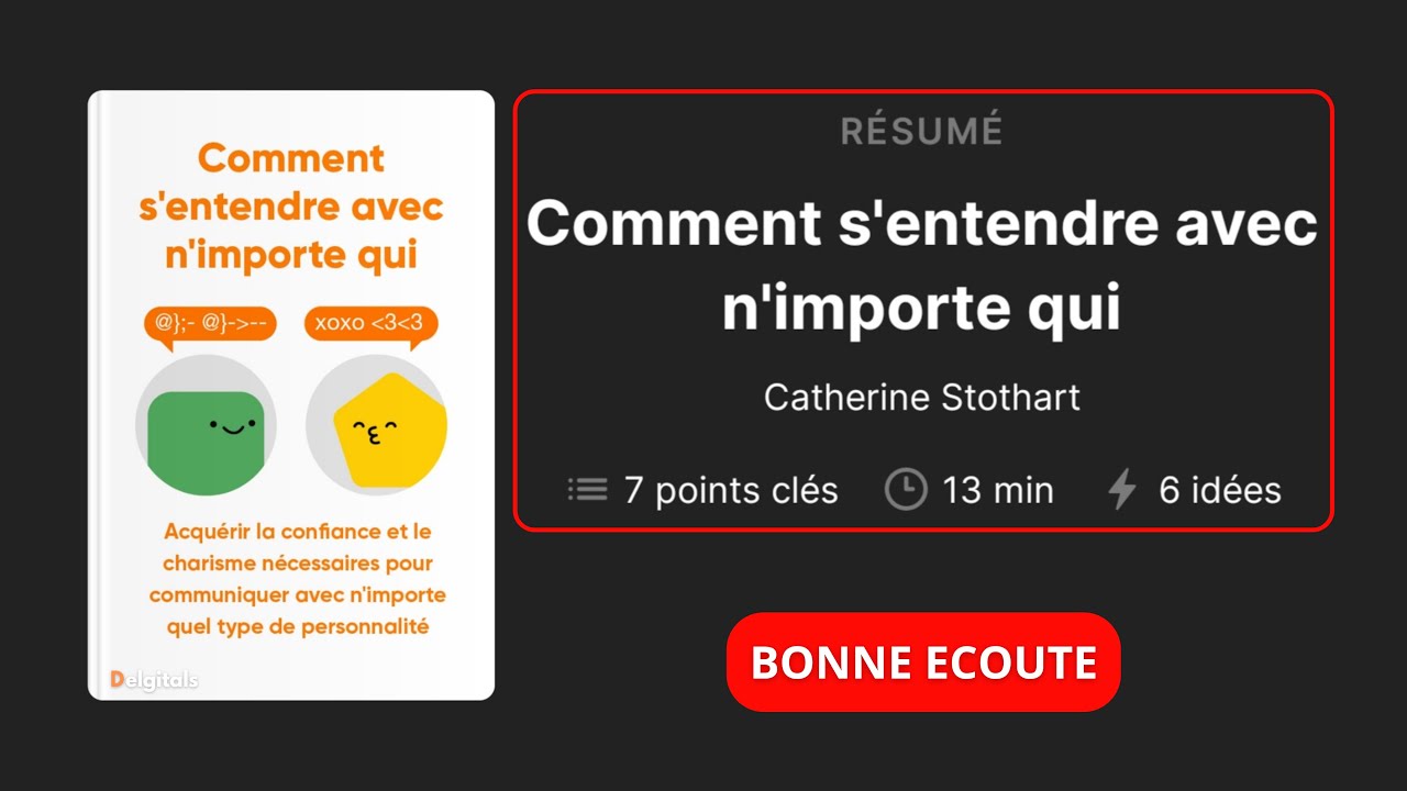 COMMENT S'ENTENDRE AVEC N'IMPORTE QUI | LIVRE AUDIO