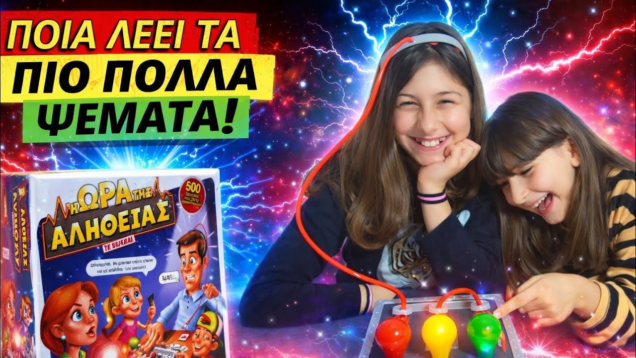 😂Η ΩΡΑ ΤΗΣ ΑΛΗΘΕΙΑΣ - Επιτραπέζιο Παιχνίδι | Giochi Preziosi | Alena and little princess