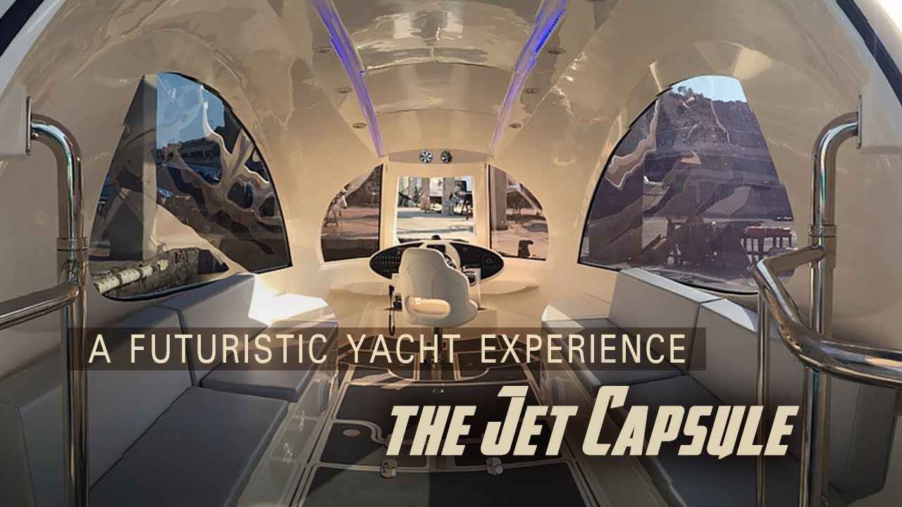 Live: A futuristic yacht experience – the Jet Capsule CGTN带你体验意大利迷你胶囊游艇