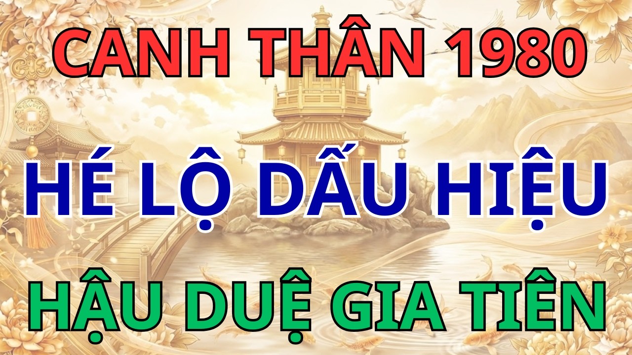 Canh Thân 1980: Sở hữu 3/8 dấu hiệu , bạn chính là 'Hậu Duệ Gia Tiên', được bề trên che chở cả đời!
