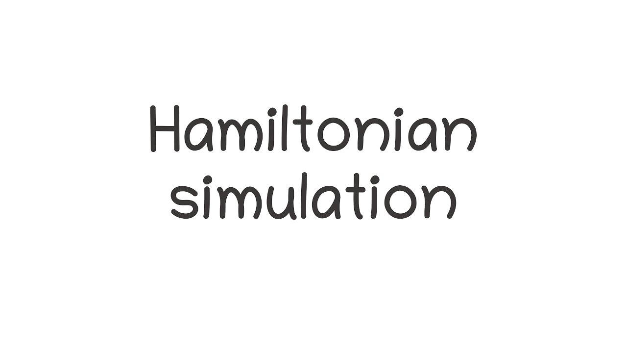 Hamiltonian simulation: motivation and problem statement
