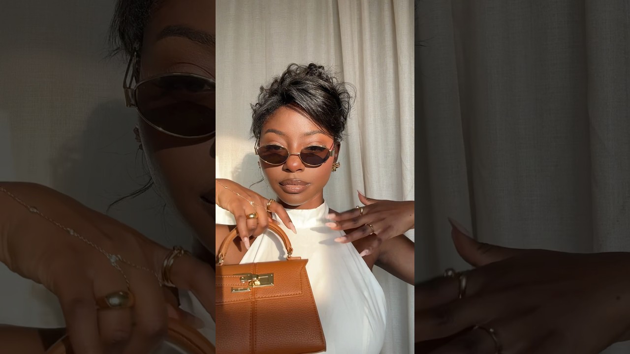 #GRWM for a brand event ✨ #makeup #beauty #accessories #burberry #fragrance
