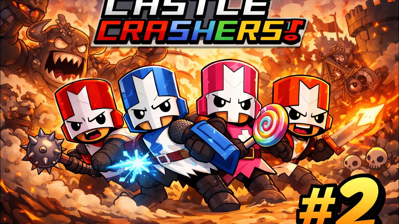 The Chaos Continues! | Castle Crashers EP #2