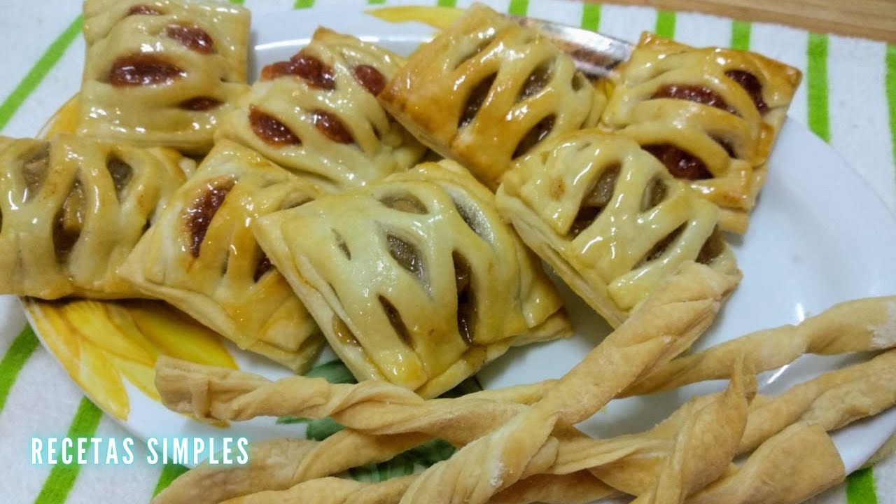 HOJALDRE FÁCIL y RÁPIDO o FALSO HOJALDRE || Recetas con Manzanas y Membrillo || Recetas Simples