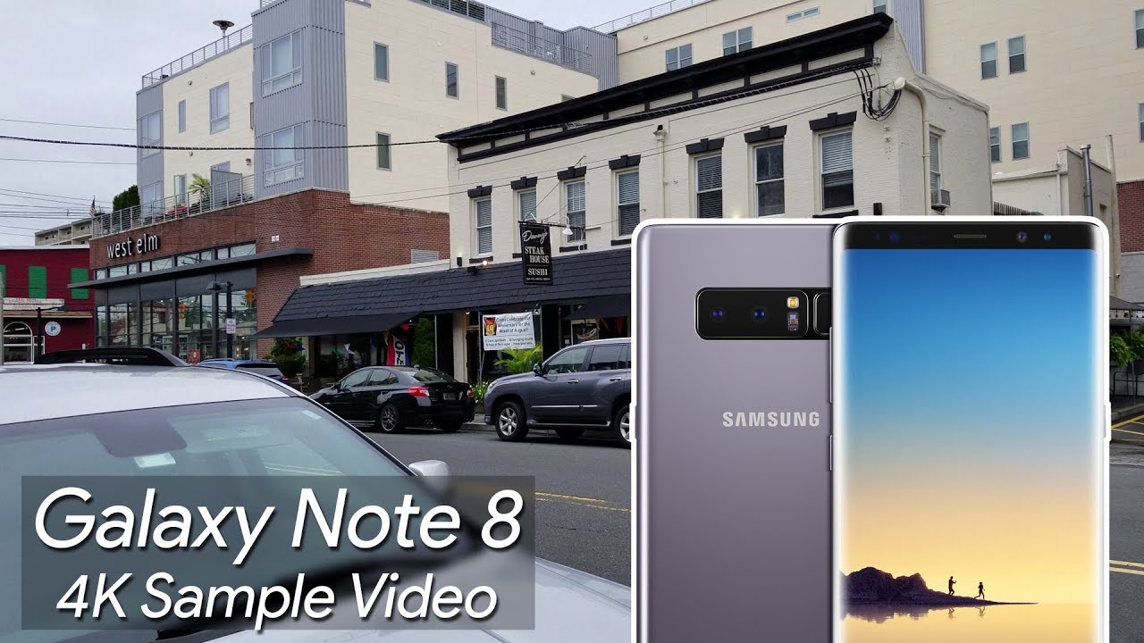 Samsung Galaxy Note 8 4K Sample Video