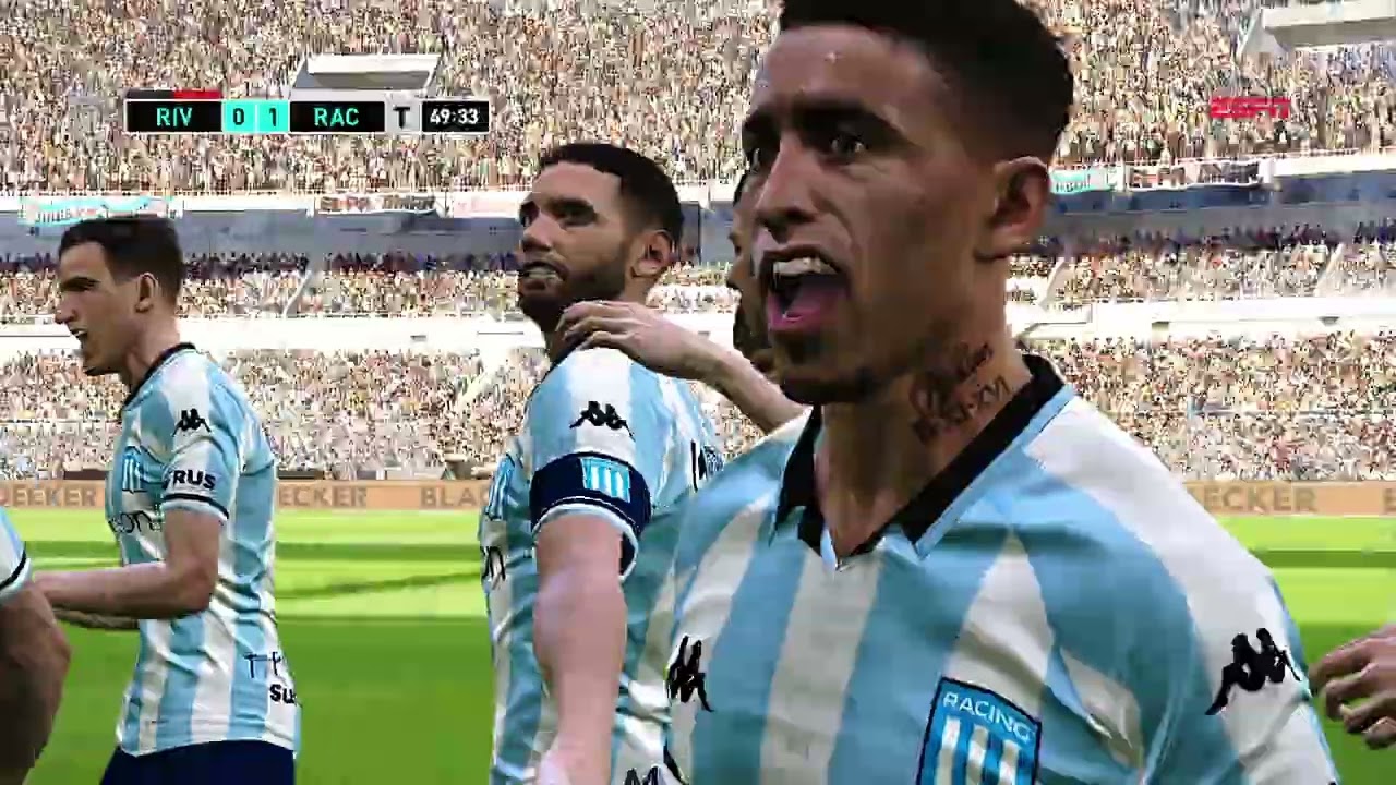 RACING 2 VS RIVER 0 MODO ENTRENADOR LIGA ARGENTINA