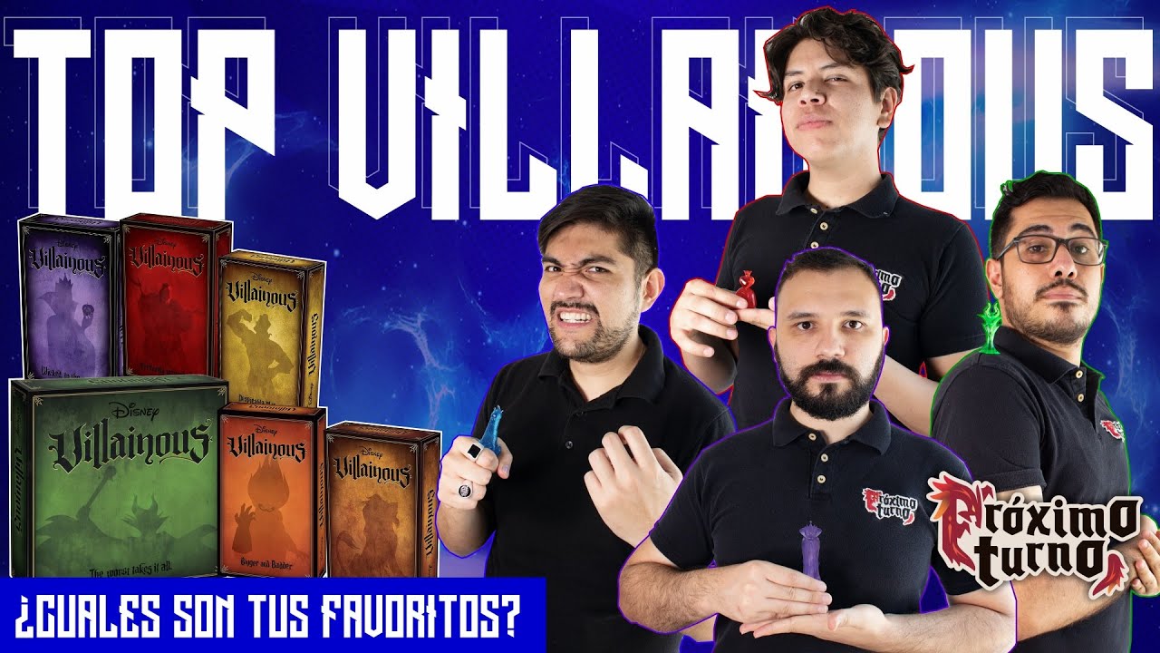TOP DE VILLANOS FAVORITOS | VILLAINOUS | TOP PERSONAL | @Ravensburger North America