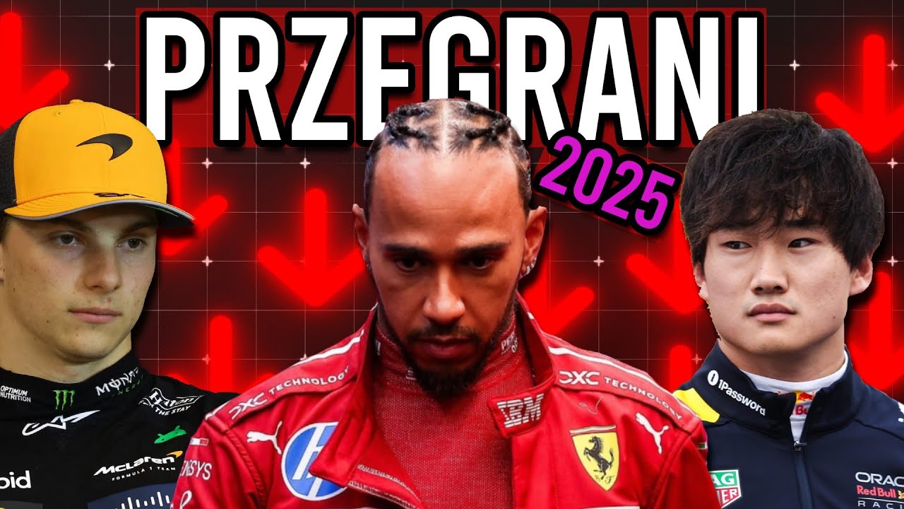 NAJWIĘKSI PRZEGRANI SEZONU 2025 W FORMULE 1!
