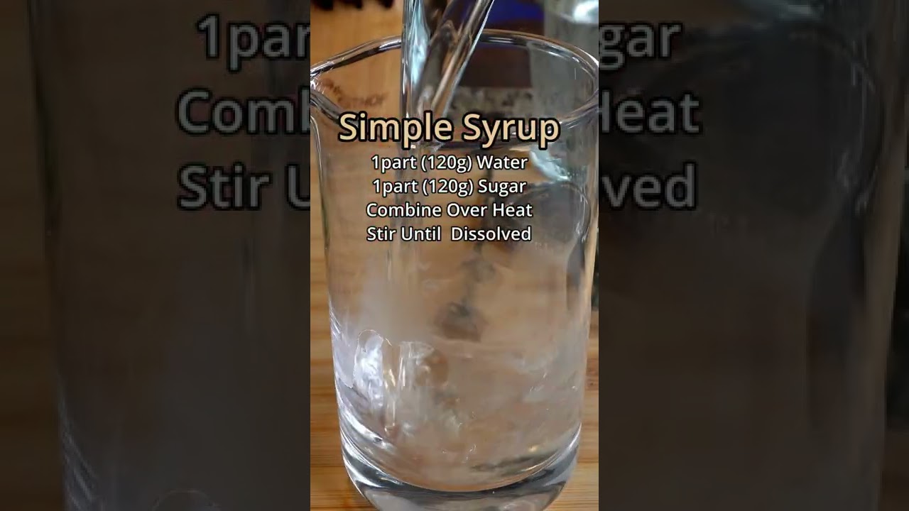 The Simplest Syrup (Easy Recipe)