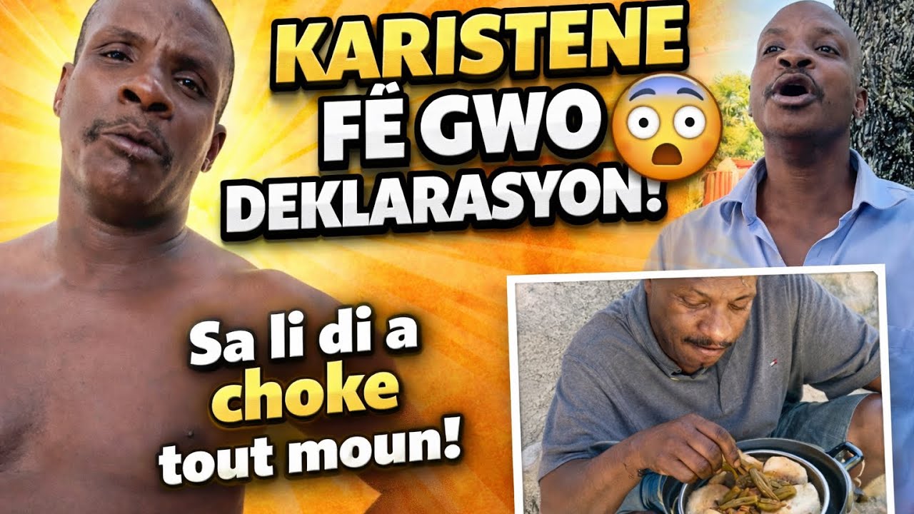KARISTENE DEKLARE LI SE MASISI 😂 LI PAP ZANMI RICHKAD ANKÒ PASKE L PA MASISI😂